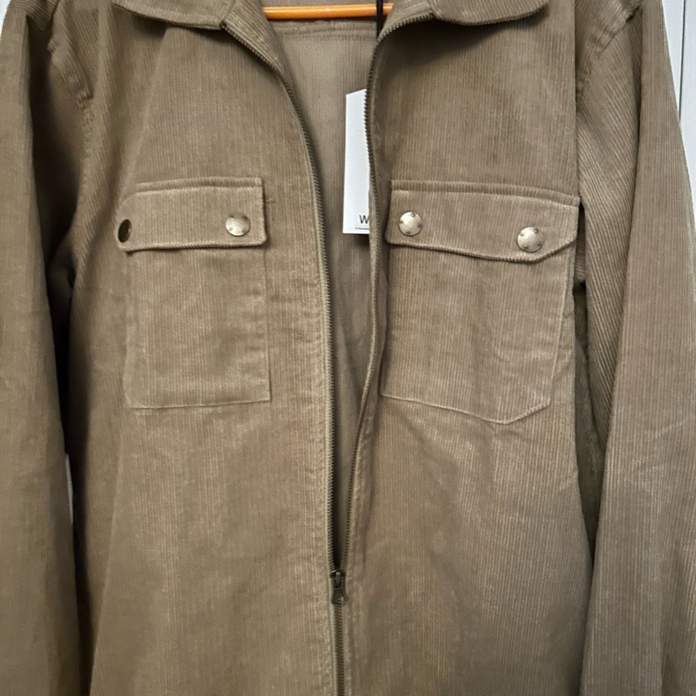 NWT WESC CORDUROY shacket. Mens M/ Women’s L - Picture 5 of 6